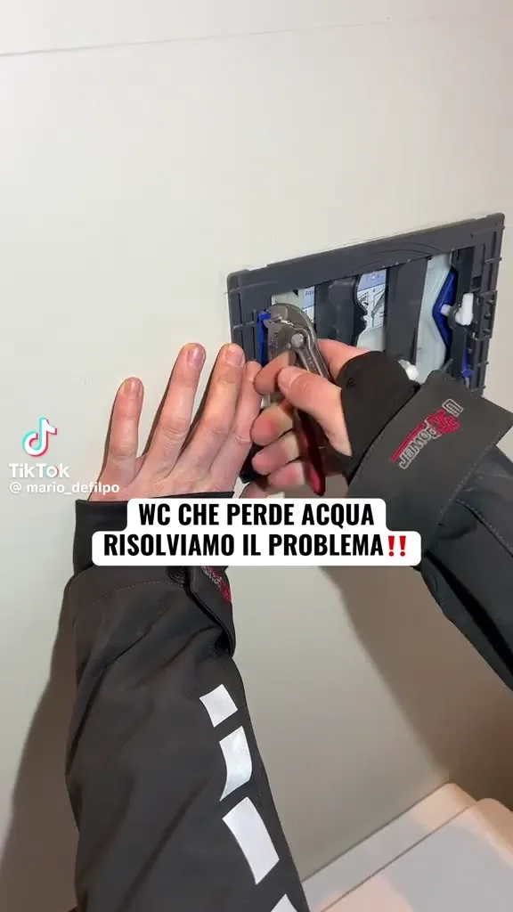 WC CHE PERDE ACQUA RISOLVIAMO IL PROBLEMA‼️